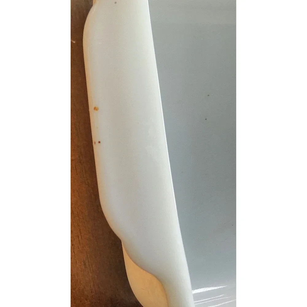Vintage Fire-King Anchor Hocking White Milk Glass Rectangular Baking Pan 12.5